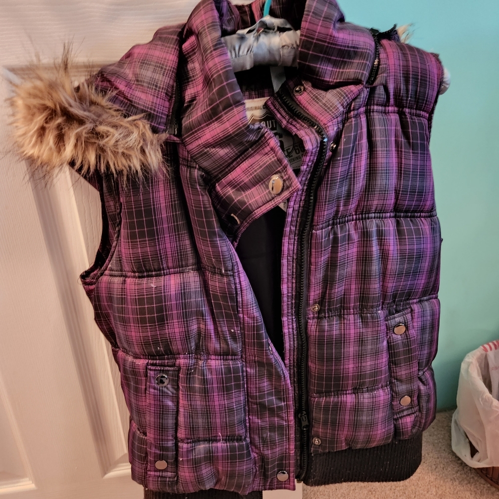 Route 66, size M,  hooded puffy vest
